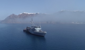 Presse- und Informationszentrum Marine: Flaggschiff "Grömitz" zurück aus der Ägäis