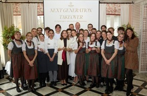 Sacher Hotels Betriebs Gesellschaft m.b.H.: „Next Generation“: Lehrlinge übernahmen das Hotel Sacher Salzburg für 24 Stunden