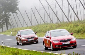 Skoda Auto Deutschland GmbH: SKODA Economy Run 2014: SKODA Octavia gewinnt mit nur 2,95 l/100 km (FOTO)