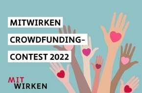 Gemeinnützige Hertie-Stiftung: #InvestInDemocracy: 31 Demokratie-Projekte crowdfunden, um ihre Ideen für gesellschaftlichen Zusammenhalt umzusetzen