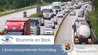 Polizeipräsidium Koblenz: POL-PPKO: Verkehrssicherheitsaktion: "Brummis im Blick"
Polizei überwacht Lkw-Verkehr