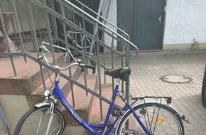 Polizeipr&auml;sidium Mannheim: POL-MA: St.Leon-Rot/Rhein-Neckar-Kreis: Unbekannter Fahrradfahrer verursacht Unfall und l&auml;sst Fahrrad zur&uuml;ck - Zeugenaufruf