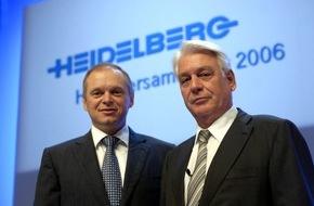 Heidelberger Druckmaschinen AG: Hauptversammlung der Heidelberger Druckmaschinen AG zum Geschäftsjahr 2005/2006
