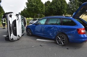 Polizeiinspektion Hildesheim: POL-HI: Verkehrsunfall mit verletzter Person in Elze
