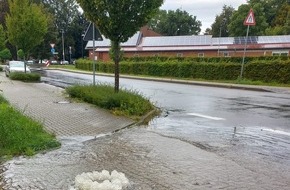 Freiwillige Feuerwehr Gangelt: FW Gangelt: Unwetter sorgt für mehrere Einsätze