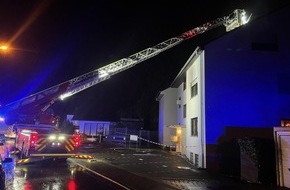 Freiwillige Feuerwehr Bad Honnef: FW Bad Honnef: Tief Zoltan "randaliert" in Bad Honnef
