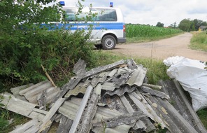 Polizeiinspektion Delmenhorst / Oldenburg - Land / Wesermarsch: POL-DEL: Landkreis Oldenburg: Wiederholte Entsorgung von Asbestplatten in Ganderkesee +++ Zeugenaufruf
