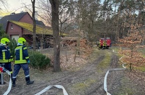 Feuerwehr Flotwedel: FW Flotwedel: Kleinbrand und zwei weitere Einsätze fordern die Feuerwehren im Flotwedel