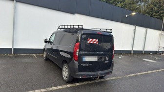 Polizei Hagen: POL-HA: Zeugen nach Diebstahl eines Firmenwagens in Altenhagen gesucht