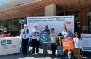 IG saubere Umwelt IGSU: Communiqué: «Action anti-littering pour une libre circulation au départ de Bursins»