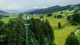 Deutsche Telekom AG: Telekom verbessert Mobilfunk im Landkreis Oberallgäu