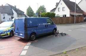 Polizei Rheinisch-Bergischer Kreis: POL-RBK: Bergisch Gladbach - Radfahrer bei Verkehrsunfall schwer verletzt