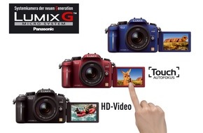 Panasonic Deutschland: LUMIX DMC-G2 - Die erste Systemkamera für Foto und HD-Video mit Touch-Autofokus* (mit Bild)