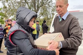 Aktion Deutschland Hilft e.V.: Nach Dammbruch in der Ukraine: Nothilfe läuft an / Bündnisorganisationen von "Aktion Deutschland Hilft" im Einsatz