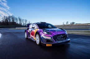Ford-Werke GmbH: Vor WM-Auftakt bei der Rallye Monte Carlo: M-Sport Ford präsentiert Fahrer und Design des neuen Puma Hybrid Rally1