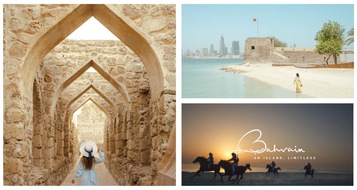 Bahrain Tourism and Exhibitions Authority: Bahrain. An Island, Limitless - Bahrain stellt neue globale Kampagne vor, die das Land als Winter-Stranddestination positioniert