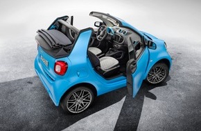 Mercedes-Benz Schweiz AG: smart fortwo cabrio BRABUS edition, Pack Sport BRABUS - Les nouveautés smart au Salon international de l'automobile de Genève 2016