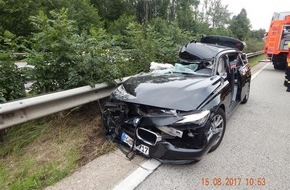 Verkehrsdirektion Koblenz: POL-VDKO: Verkehrsunfall mit Lkw-Beteiligung und Folgeunfall mit schwerverletzter Person