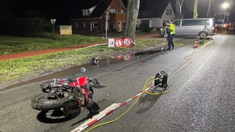 Polizeiinspektion Cuxhaven: POL-CUX: Jugendlicher verunglückt bei Verkehrsunfall tödlich (Lichtbild in der Anlage)