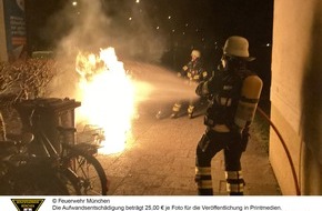 Feuerwehr München: FW-M: Polizei leistet Löschhilfe (Neuhausen)