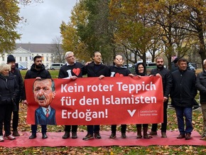 Protest gegen Erdogan-Besuch: Hassprediger können keine Partner sein