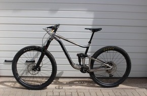 Landespolizeiinspektion Suhl: LPI-SHL: Wem geh&ouml;rt das Mountainbike?