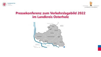 Polizeiinspektion Verden / Osterholz: POL-VER: Polizeiinspektion Verden/Osterholz und Landkreis Osterholz veröffentlichen Verkehrslagebild 2022