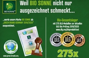 NORMA: NORMA: BIO SONNE bekommt auf der BIOFACH 275mal Edelmetall - und wird zusätzlich zur Green Brand Germany ausgezeichnet / Nürnberger Lebensmittel-Discounter zweimal an der Spitze der Bio-Welt (FOTO)