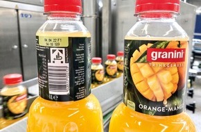 Eckes-Granini Group GmbH: Eckes-Granini-Marken starten schon jetzt mit Pfand auf Saft- und Nektar-PET-Flaschen / Für die Umwelt: Mit Pfand den Wertstoffkreislauf stärken