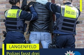 Polizei Mettmann: POL-ME: Versuchter Fahrraddiebstahl: Polizei fasst Trio - 2606039