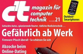 c't: Fake-Profile am Fließband / Verdacht auf Abzocke bei Dating-Plattform Lovoo