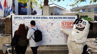 IG saubere Umwelt IGSU: Medienmitteilung: "Gemeinsam gegen Littering: Basel zieht die Bremse"