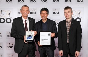 Plan Software GmbH: Saarbrücker Software-Haus als Fortschritt-Macher ausgezeichnet / "Top 100": Plan Software GmbH schafft Sprung in die Riege der innovativsten Mittelständler / Ranga Yogeshwar gratuliert