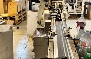 Zollfahndungsamt Essen: ZOLL-E: Staatsanwaltschaft D&uuml;sseldorf und Zollfahndung Essen - Illegale Zigarettenfabrik D&uuml;sseldorf - weitere Verurteilungen