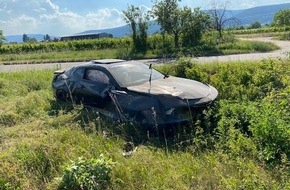 Polizeidirektion Neustadt/Weinstraße: POL-PDNW: Verkehrsunfall unter Alkoholeinfluss