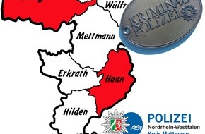 Polizei Mettmann: POL-ME: Einbrüche aus dem Kreisgebiet - Ratingen / Haan / Monheim - 1902187