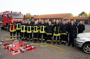 Freiwillige Feuerwehr der Stadt Goch: FF Goch: 160stündige Grundausbildung beendet