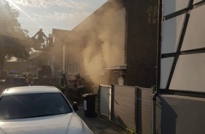 Feuerwehr Dortmund: FW-DO: 16.09.2020 - FEUER IN OESTRICH Brennender Kühlschrank in einem Mehrfamilienhaus