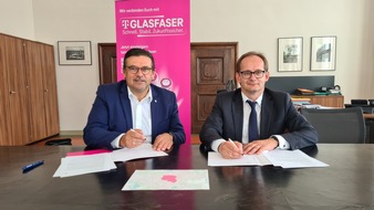 Deutsche Telekom AG: 2.600 Glasfaser-Anschlüsse für Naumburg (Saale) Altstadt