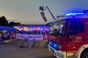 Freiwillige Feuerwehr Alpen: FW Alpen: Rückblick: Blaulichtparty 2025 in Menzelen