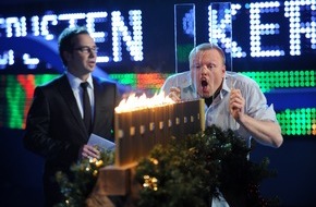 ProSieben: Echter Champion! Stefan Raab schlägt Walujew, Oliver Geißen und Muskelprotz Markus / ProSieben Marktführer am Samstag