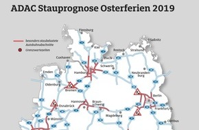 ADAC: Staualarm am Osterwochenende / ADAC Stauprognose für 18. bis 22. April