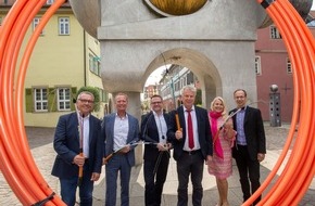 Deutsche Telekom AG: Kooperation von Telekom und Stadtwerke Bietigheim-Bissingen stellt die digitalen Weichen der Zukunft in der Region