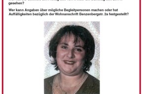 Polizei Düsseldorf: POL-D: Plakat: Zeugenaufruf "MK Benzenbergstraße"