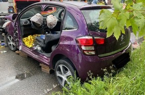 Freiwillige Feuerwehr Alpen: FW Alpen: Verkehrsunfall mit einer verletzten Person