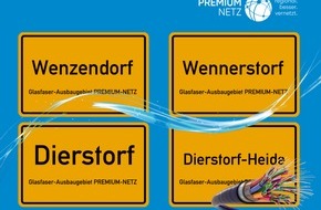 PREMIUM-NETZ: Vier Ortschaften in der Samtgemeinde Hollenstedt im Fokus eines privatwirtschaftlichen Glasfaserausbaus.