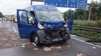 Feuerwehr Ratingen: FW Ratingen: schwerer Verkehrsunfall auf der A3