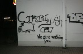 Polizei Rhein-Erft-Kreis: POL-REK: Hoher Sachschaden durch Graffiti - Kerpen