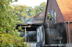 Kreisfeuerwehr Rotenburg (Wümme): FW-ROW: Brennt Carport
