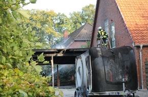 Kreisfeuerwehr Rotenburg (Wümme): FW-ROW: Brennt Carport